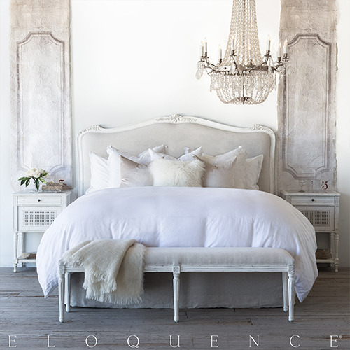 Eloquence® 소피아 헤드보드 in Antique White